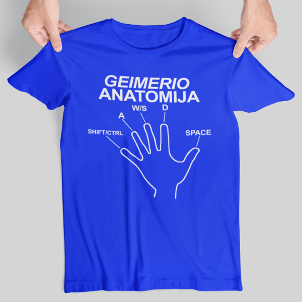 Marškinėliai "Geimerio anatomija"