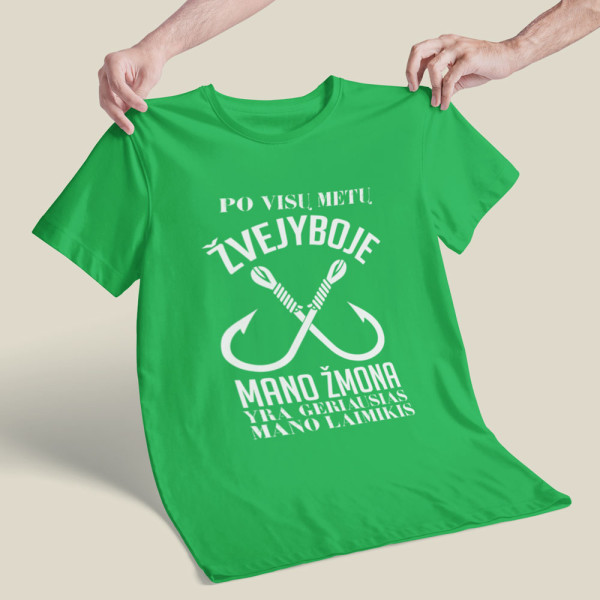 Marškinėliai "Geriausias laimikis"
