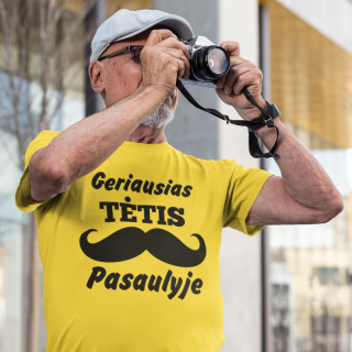 Marškinėliai "Geriausias tėtis pasaulyje"
