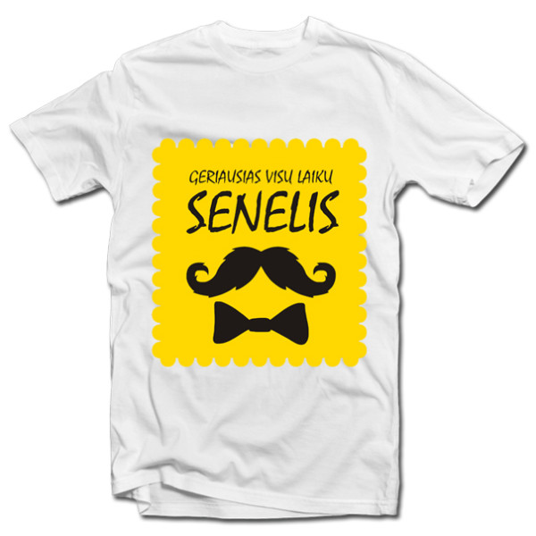 Marškinėliai "Geriausias visų laikų senelis" Marškinėliai "Geriausias visų laikų senelis"