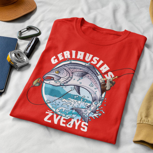 Marškinėliai "Geriausias žvejys"