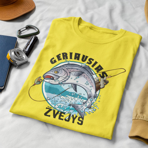 Marškinėliai "Geriausias žvejys"