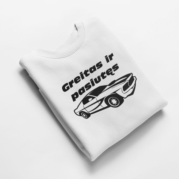 Marškinėliai "Greitas ir pasiutęs"