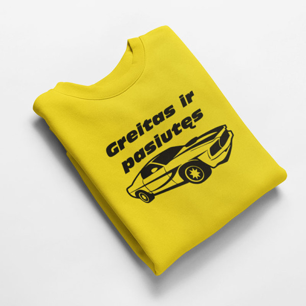 Marškinėliai "Greitas ir pasiutęs"