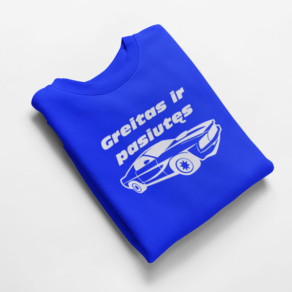 Marškinėliai "Greitas ir pasiutęs"