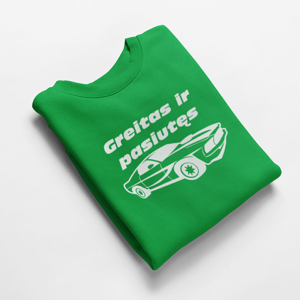 Marškinėliai "Greitas ir pasiutęs"