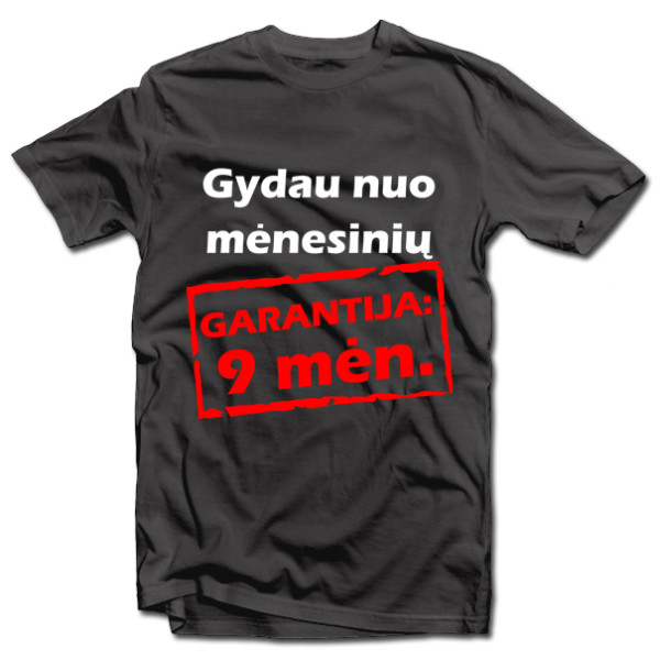 Marškinėliai "Gydau nuo mėnesinių" Marškinėliai "Gydau nuo mėnesinių"