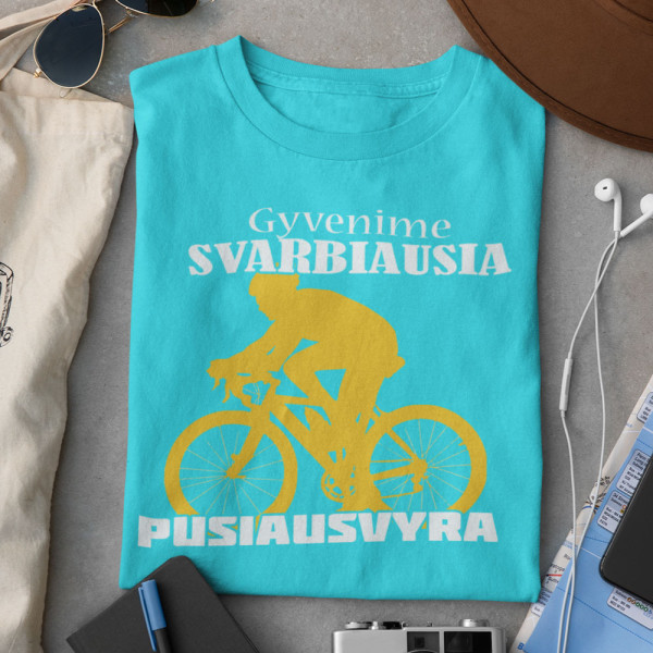 Marškinėliai "Gyvenime svarbiausia pusiausvyra" Marškinėliai "Gyvenime svarbiausia pusiausvyra"