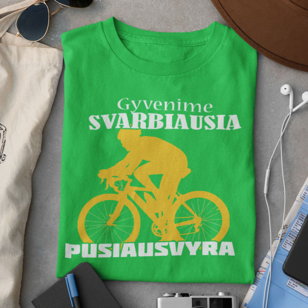 Marškinėliai "Gyvenime svarbiausia pusiausvyra" Marškinėliai "Gyvenime svarbiausia pusiausvyra"