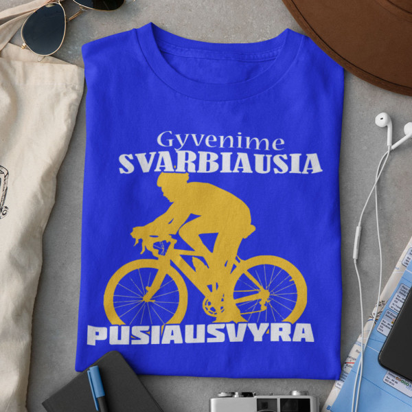 Marškinėliai "Gyvenime svarbiausia pusiausvyra" Marškinėliai "Gyvenime svarbiausia pusiausvyra"