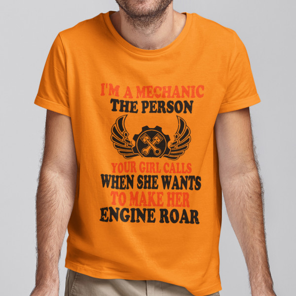 Marškinėliai "I'm a mechanic"