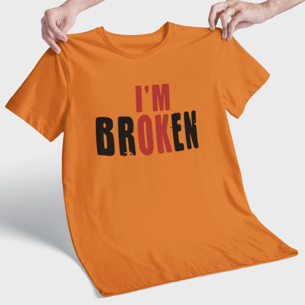 Marškinėliai "I'm broken"