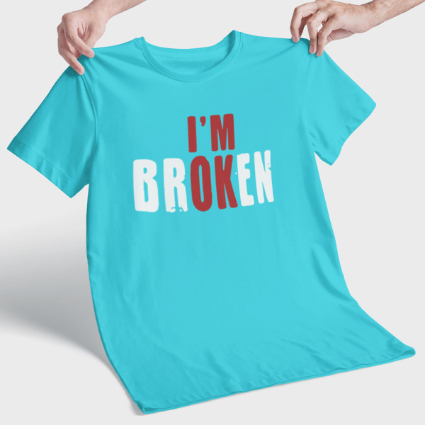 Marškinėliai "I'm broken"