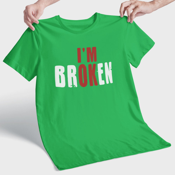 Marškinėliai "I'm broken"