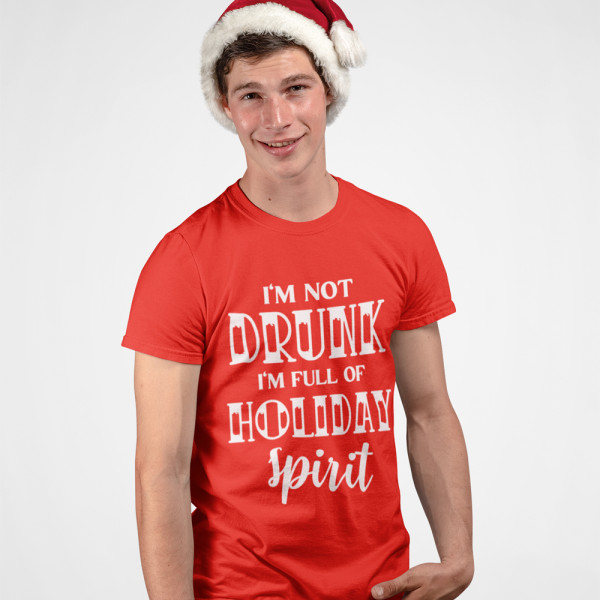 Marškinėliai „I'm not drunk“