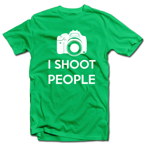 Marškinėliai "I shoot people" Marškinėliai "I shoot people"