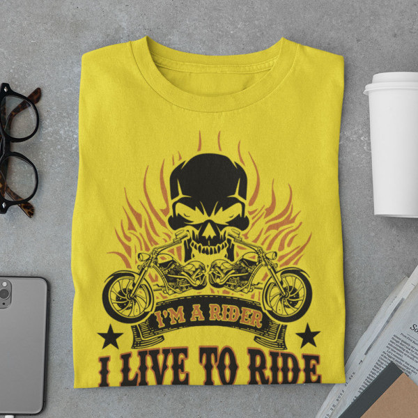 Marškinėliai "I'm a rider"