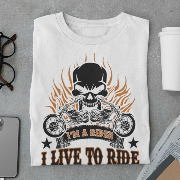 Marškinėliai "I'm a rider"