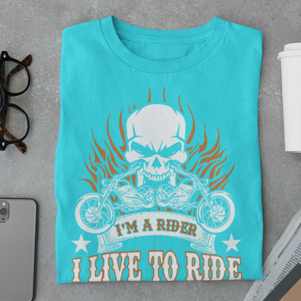 Marškinėliai "I'm a rider"