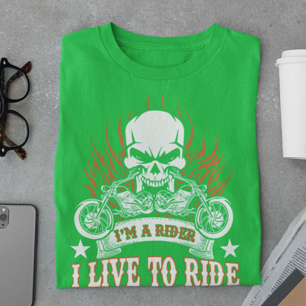 Marškinėliai "I'm a rider"