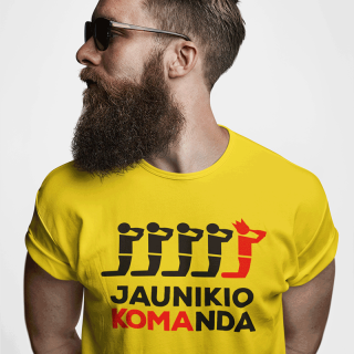 Marškinėliai "Jaunikio komanda"