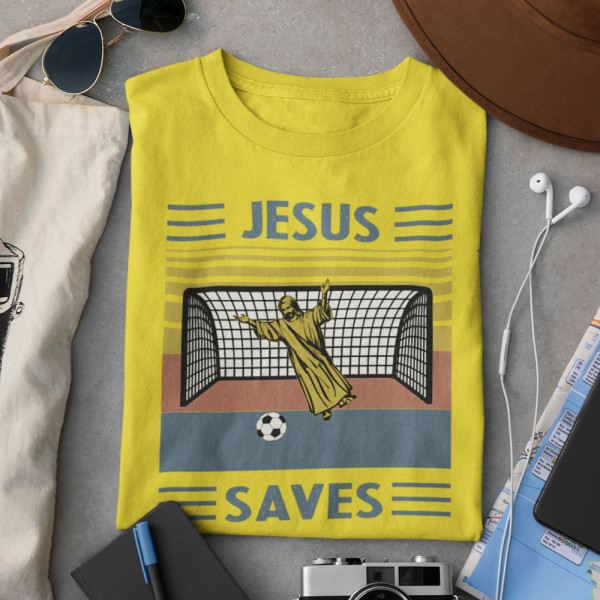 Marškinėliai "Jesus saves"