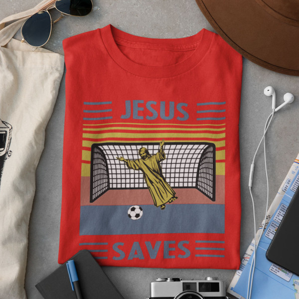 Marškinėliai "Jesus saves"