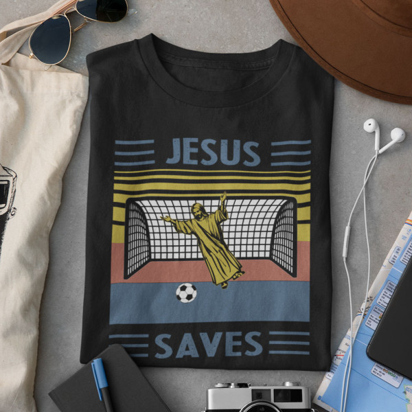 Marškinėliai "Jesus saves"