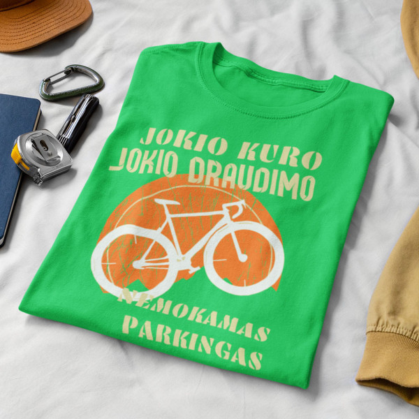 Marškinėliai "Jokio kuro" Marškinėliai "Jokio kuro"