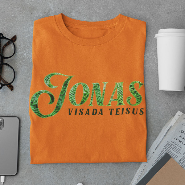 Marškinėliai "Jonas visada teisus"
