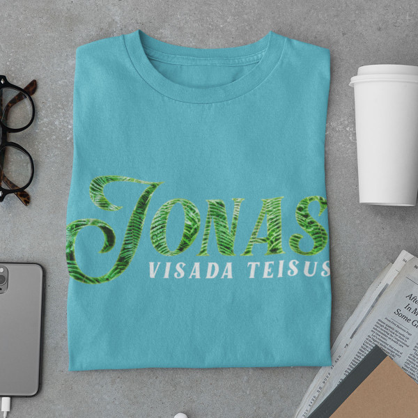 Marškinėliai "Jonas visada teisus"