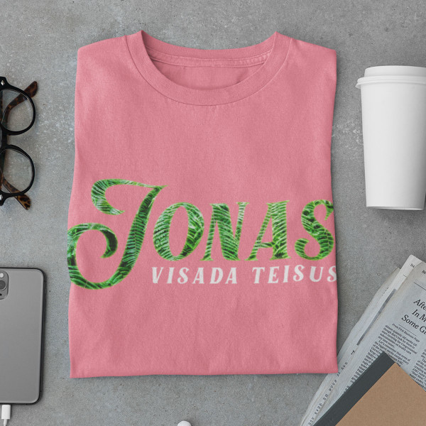 Marškinėliai "Jonas visada teisus"