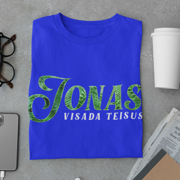 Marškinėliai "Jonas visada teisus"