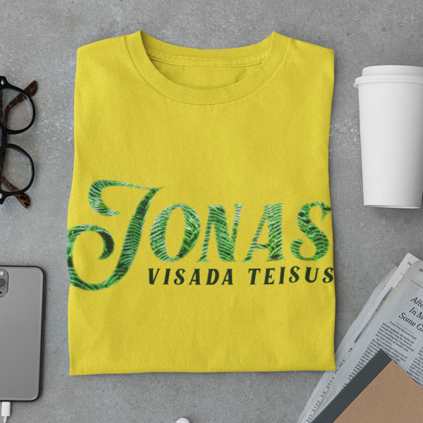 Marškinėliai "Jonas visada teisus"