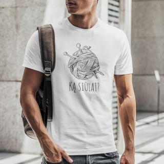 Marškinėliai "Ką siūlai?"