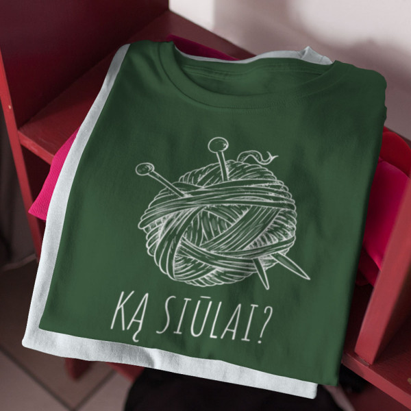 Marškinėliai "Ką siūlai?"