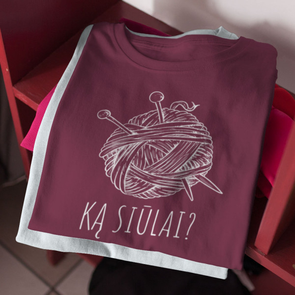 Marškinėliai "Ką siūlai?"