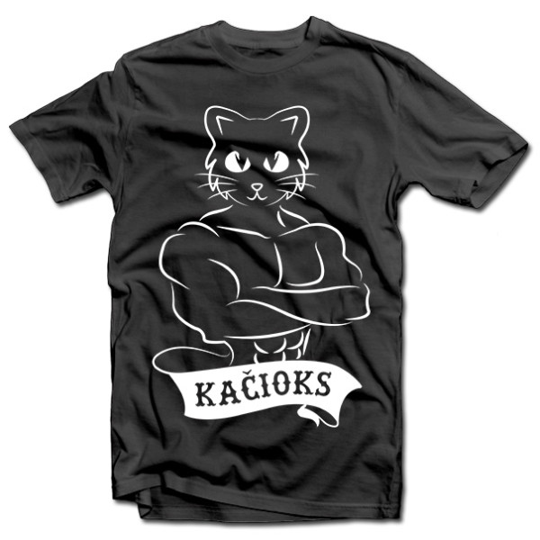 Marškinėliai "Kačioks"
