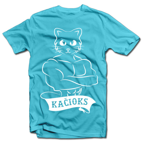 Marškinėliai "Kačioks"