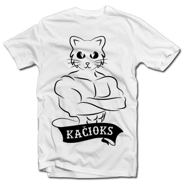 Marškinėliai "Kačioks"