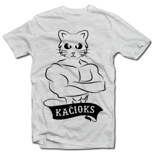 Marškinėliai "Kačioks"