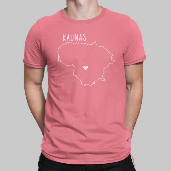 Marškinėliai "Kaunas - širdis"