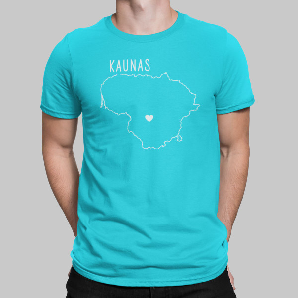 Marškinėliai "Kaunas - širdis"