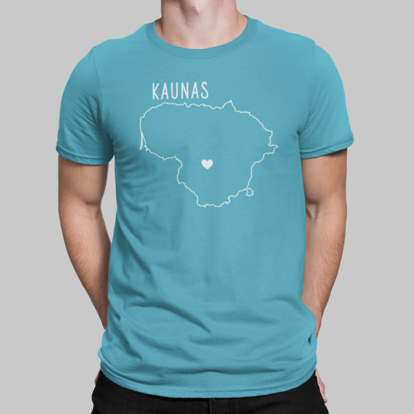 Marškinėliai "Kaunas - širdis"