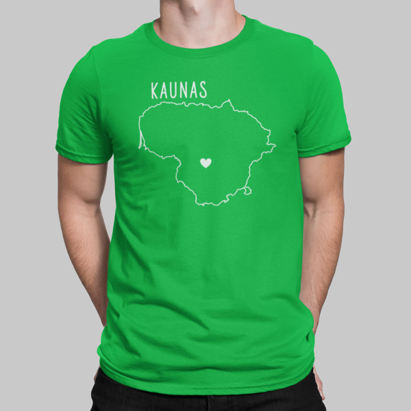 Marškinėliai "Kaunas - širdis"