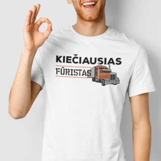 Marškinėliai "Kiečiausias fūristas"