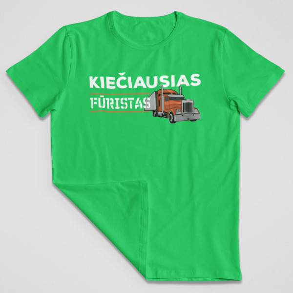 Marškinėliai "Kiečiausias fūristas"