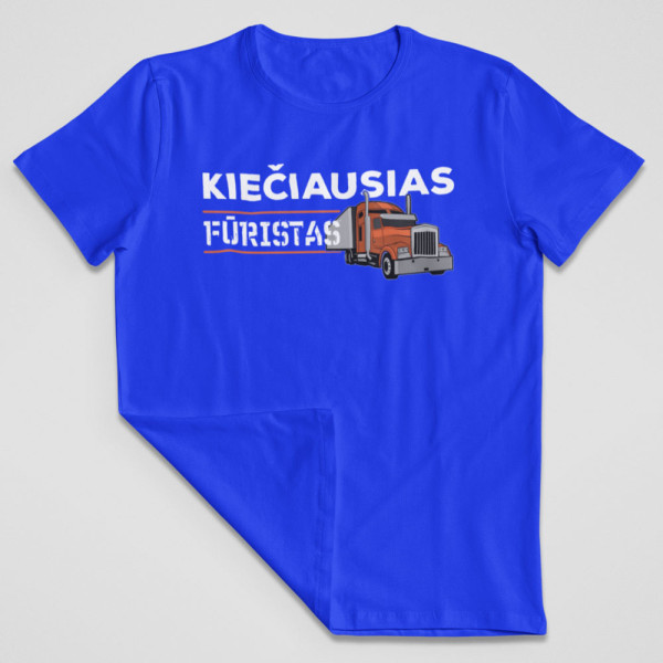 Marškinėliai "Kiečiausias fūristas"