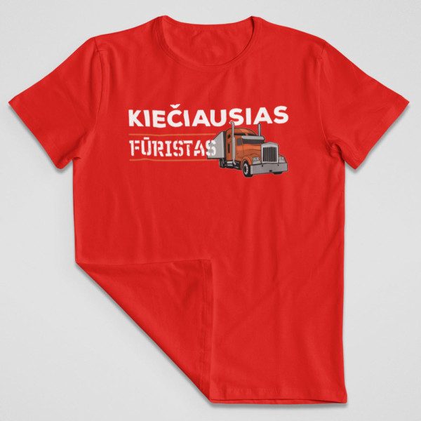 Marškinėliai "Kiečiausias fūristas"