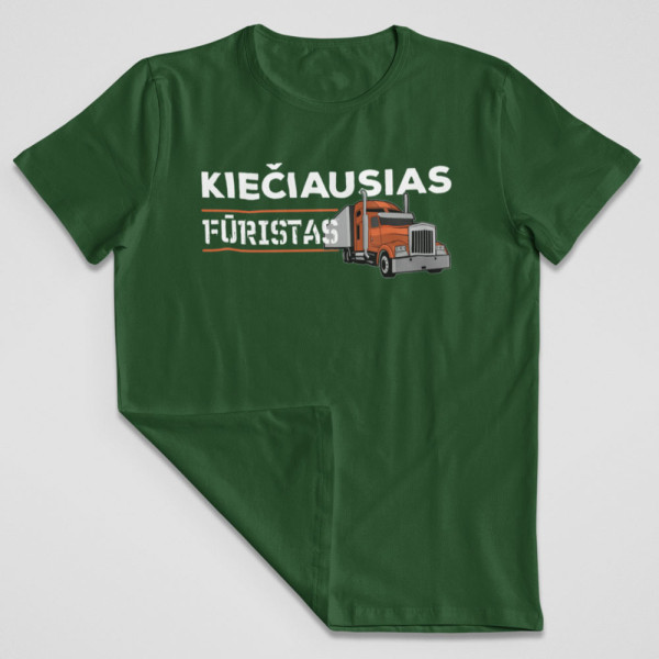 Marškinėliai "Kiečiausias fūristas"